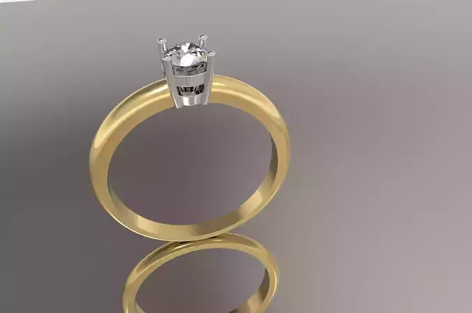 Diamond engagement ring