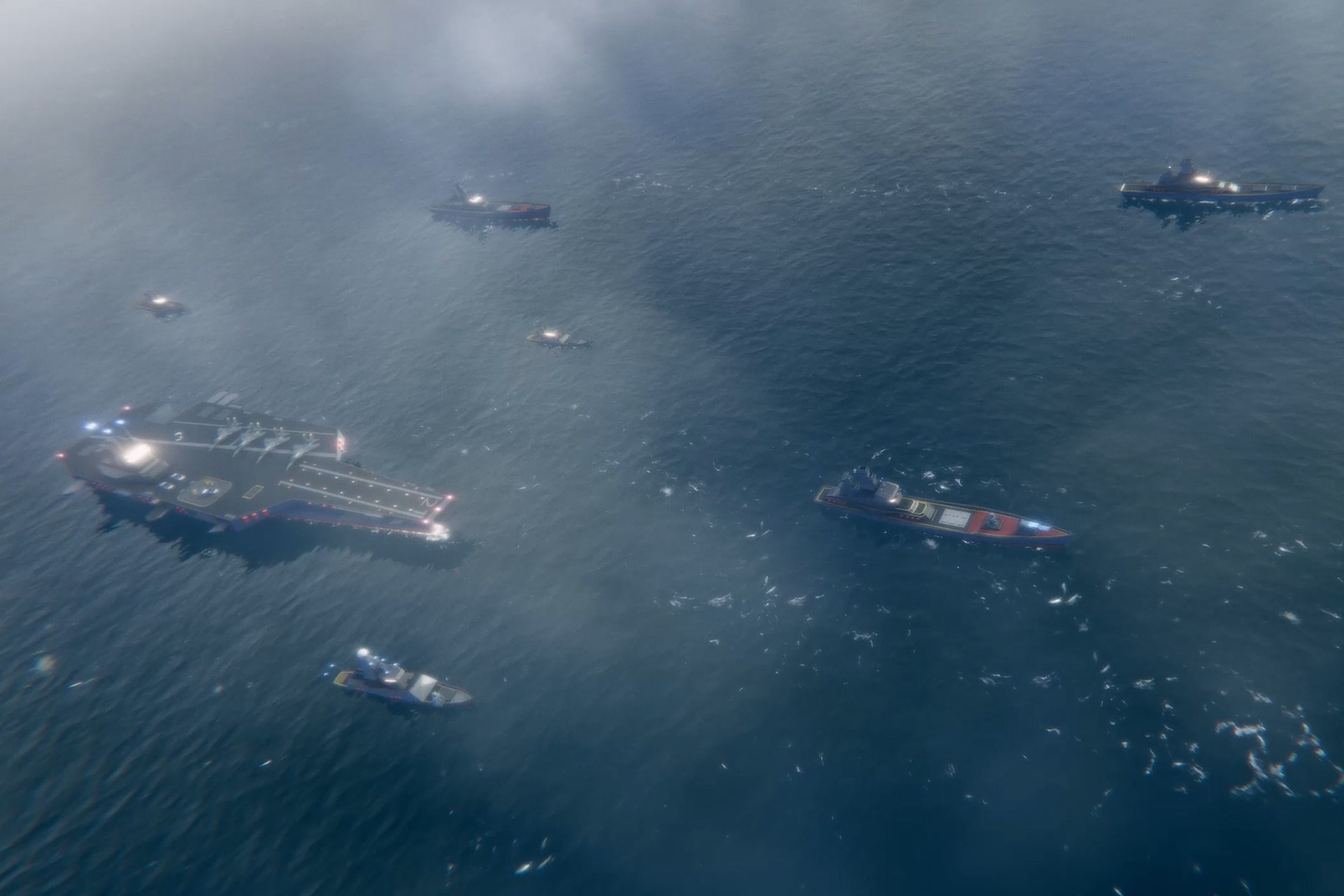 Poly Fleet Low-poly 3D model_6