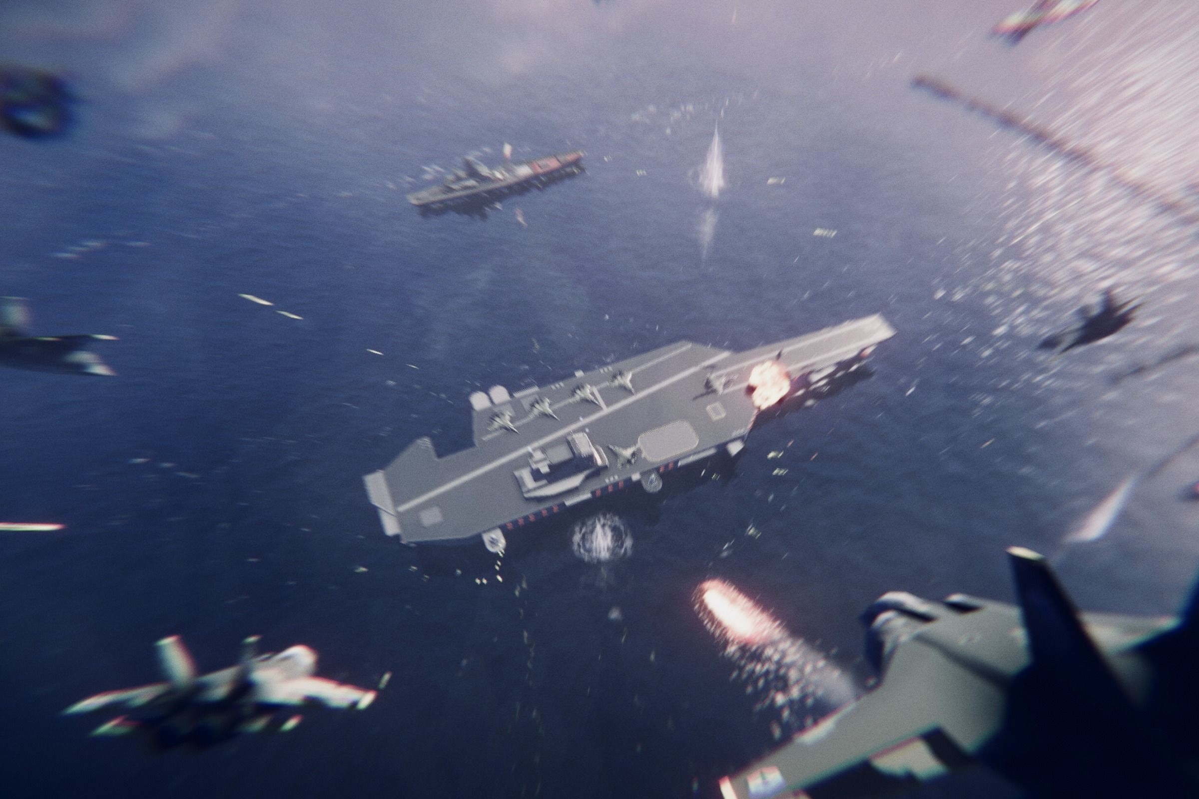 Poly Fleet Low-poly 3D model_4