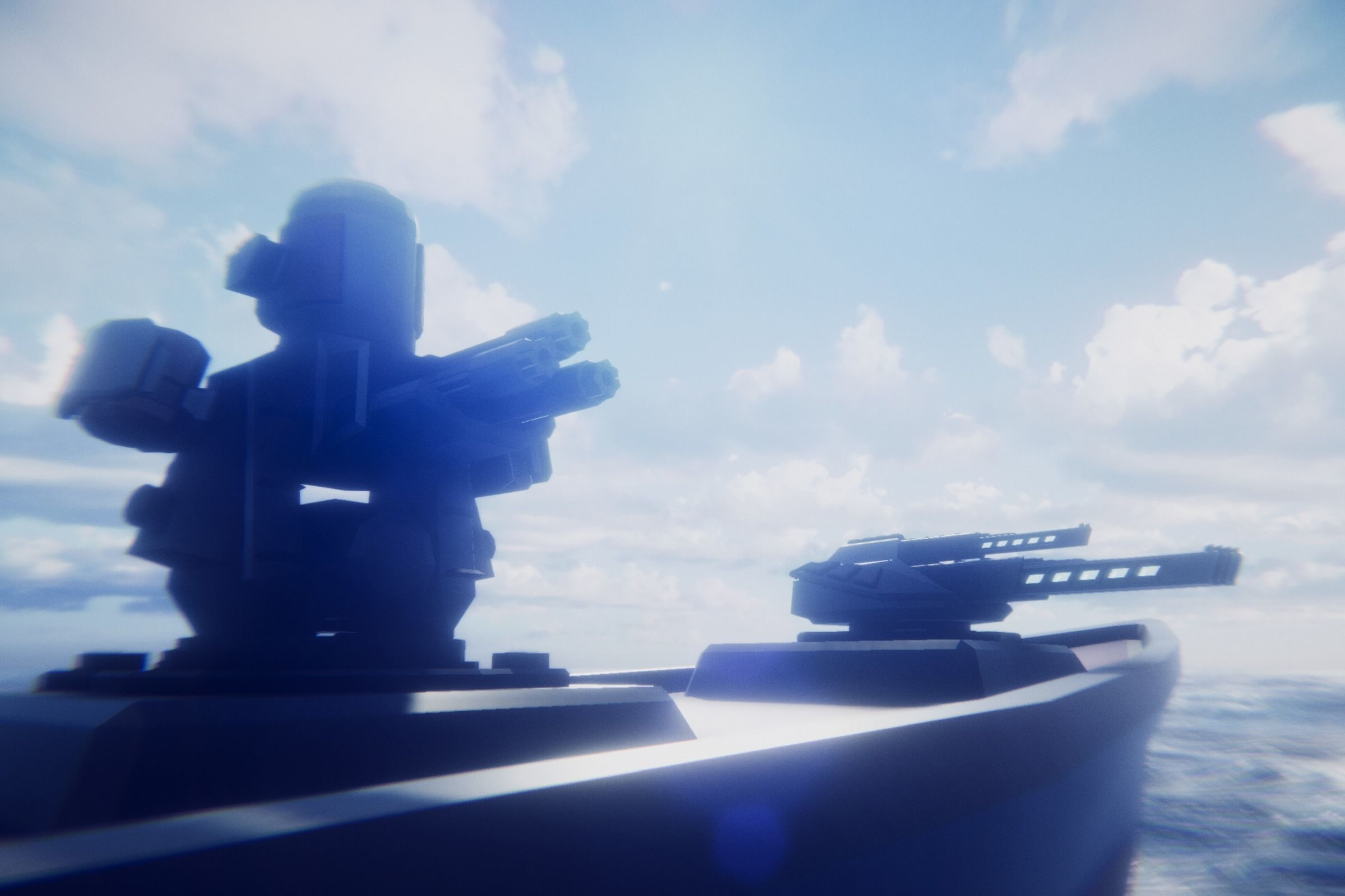 Poly Fleet Low-poly 3D model_8