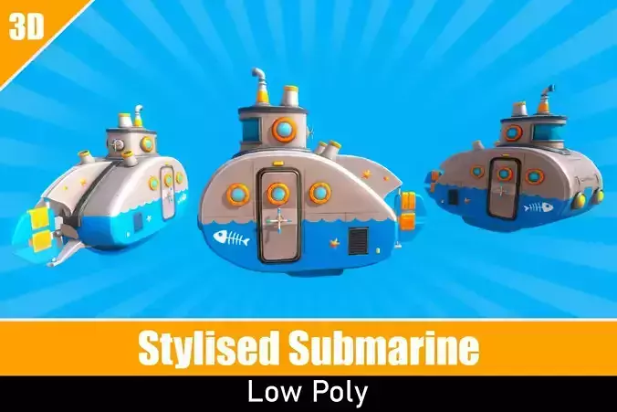 Stylized Submarine