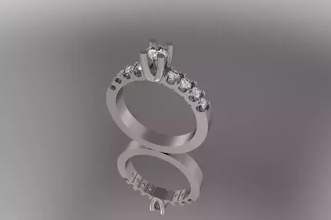 Diamond engagement ring 