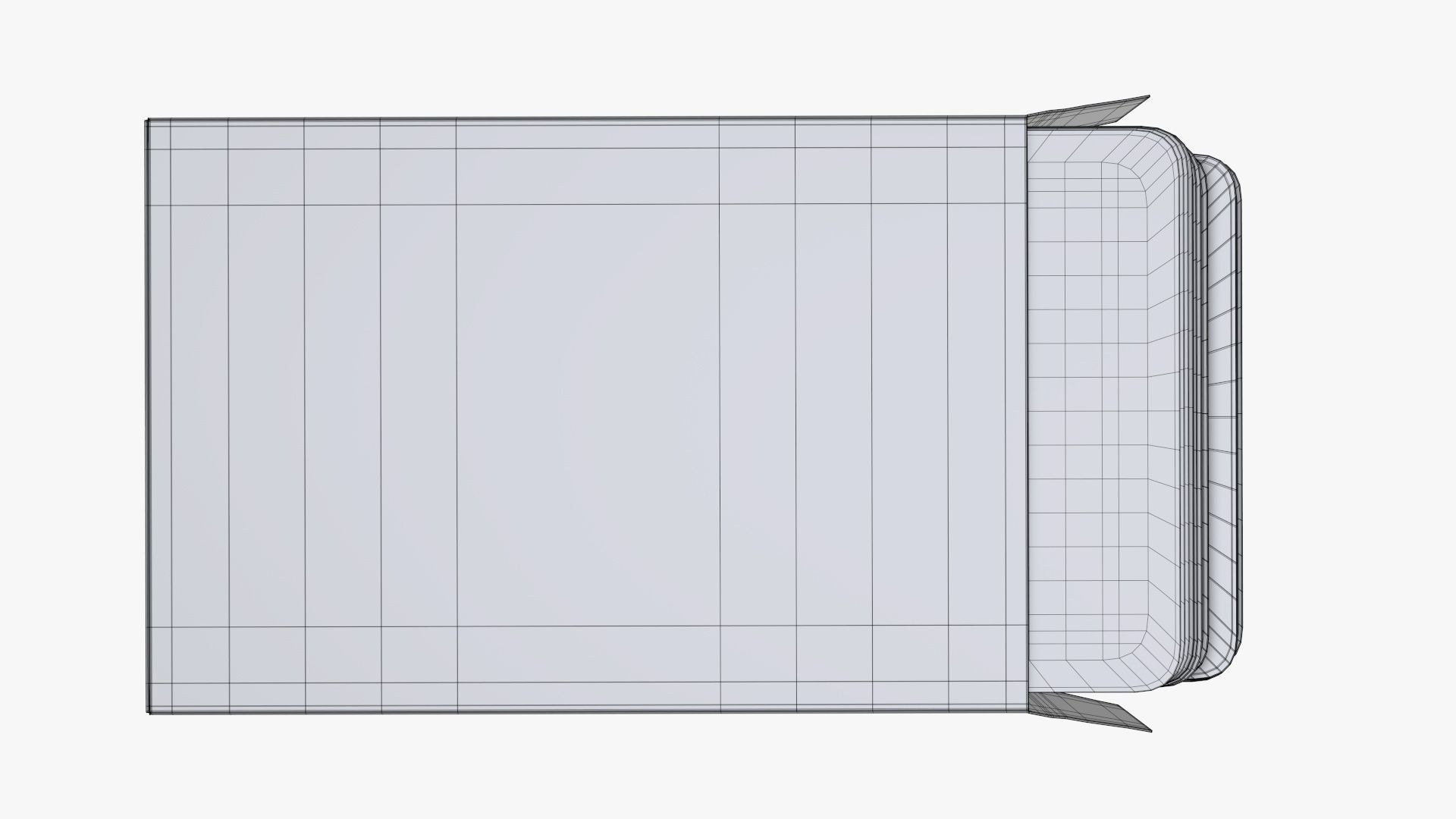 Playing cards in a box opened 3D model_8