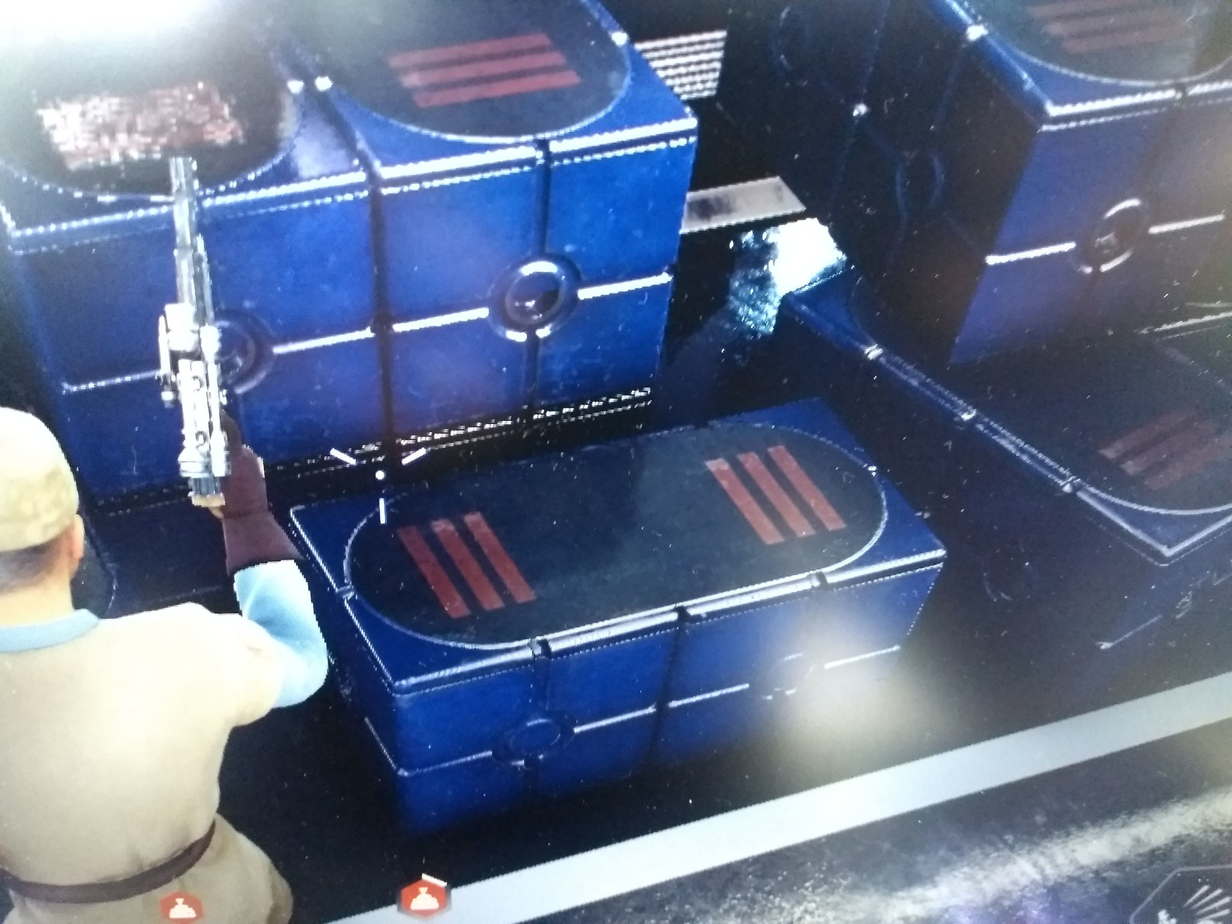 Scanning Crate with open lid 1-12 scale Blackseries  3D print model_24