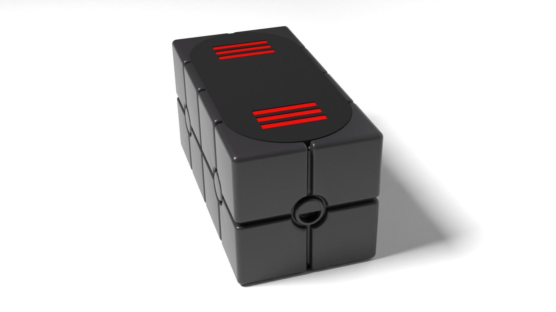 Scanning Crate with open lid 1-12 scale Blackseries  3D print model_8