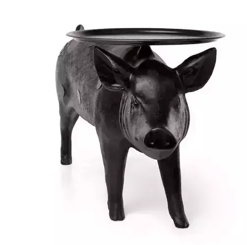 PIG TABLE 3d print model 