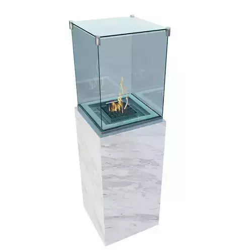 Neolith Neocube fireplace