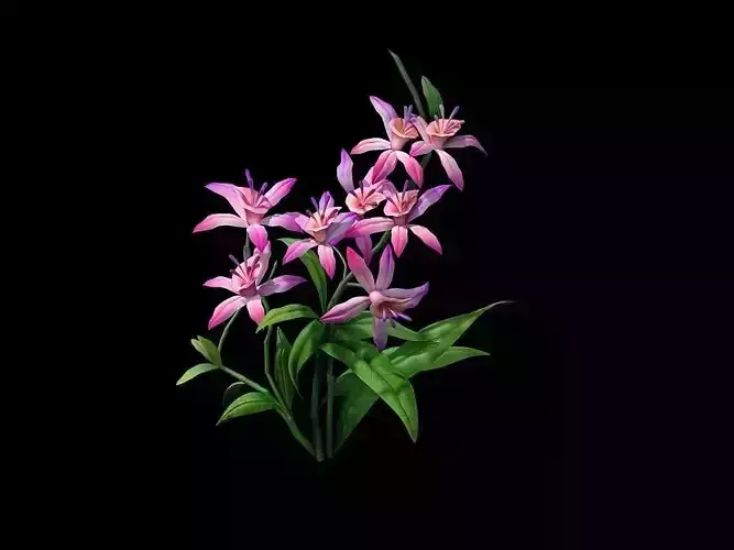 Game model - Hanging Garden - Fairy Cloud flowers