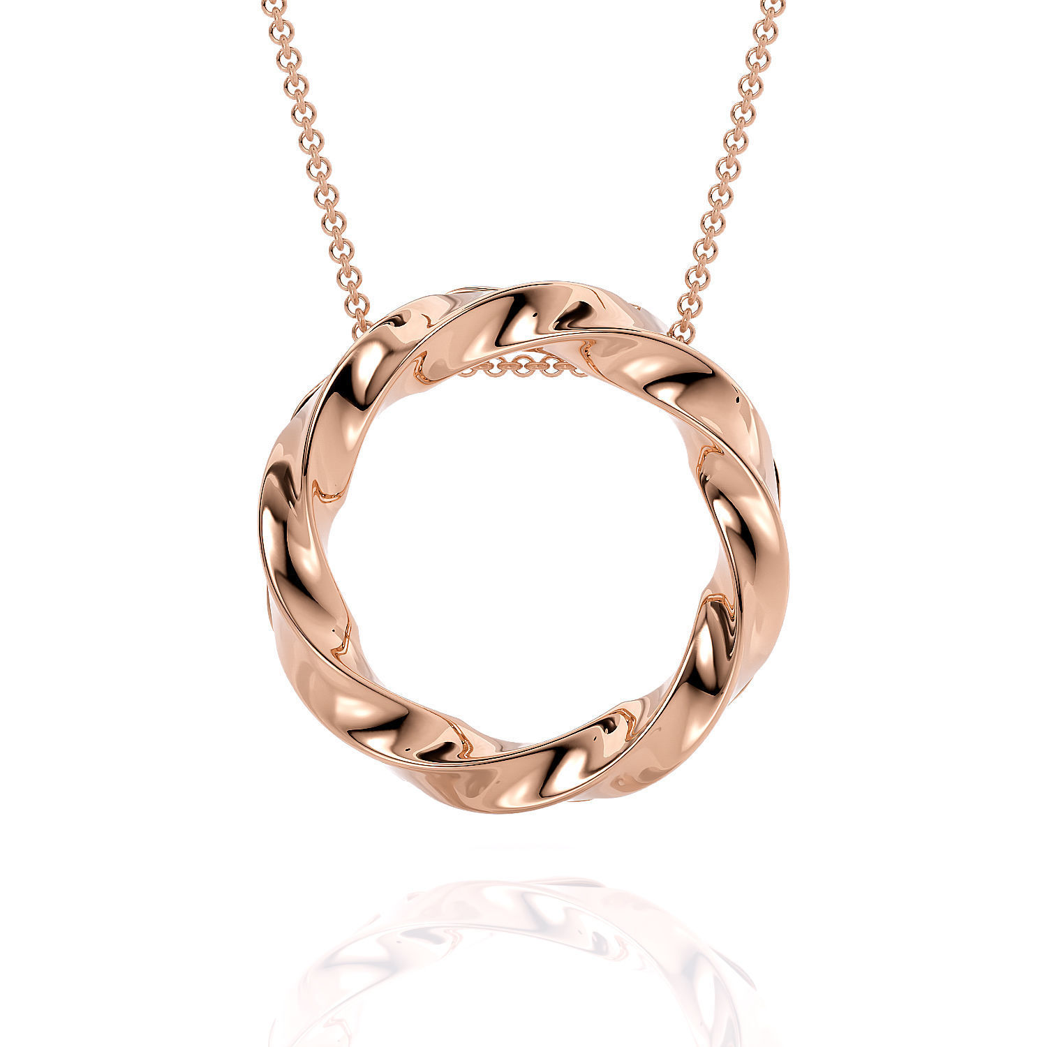 Jewelry Spiralle Pendant Printable model 3D print model_7