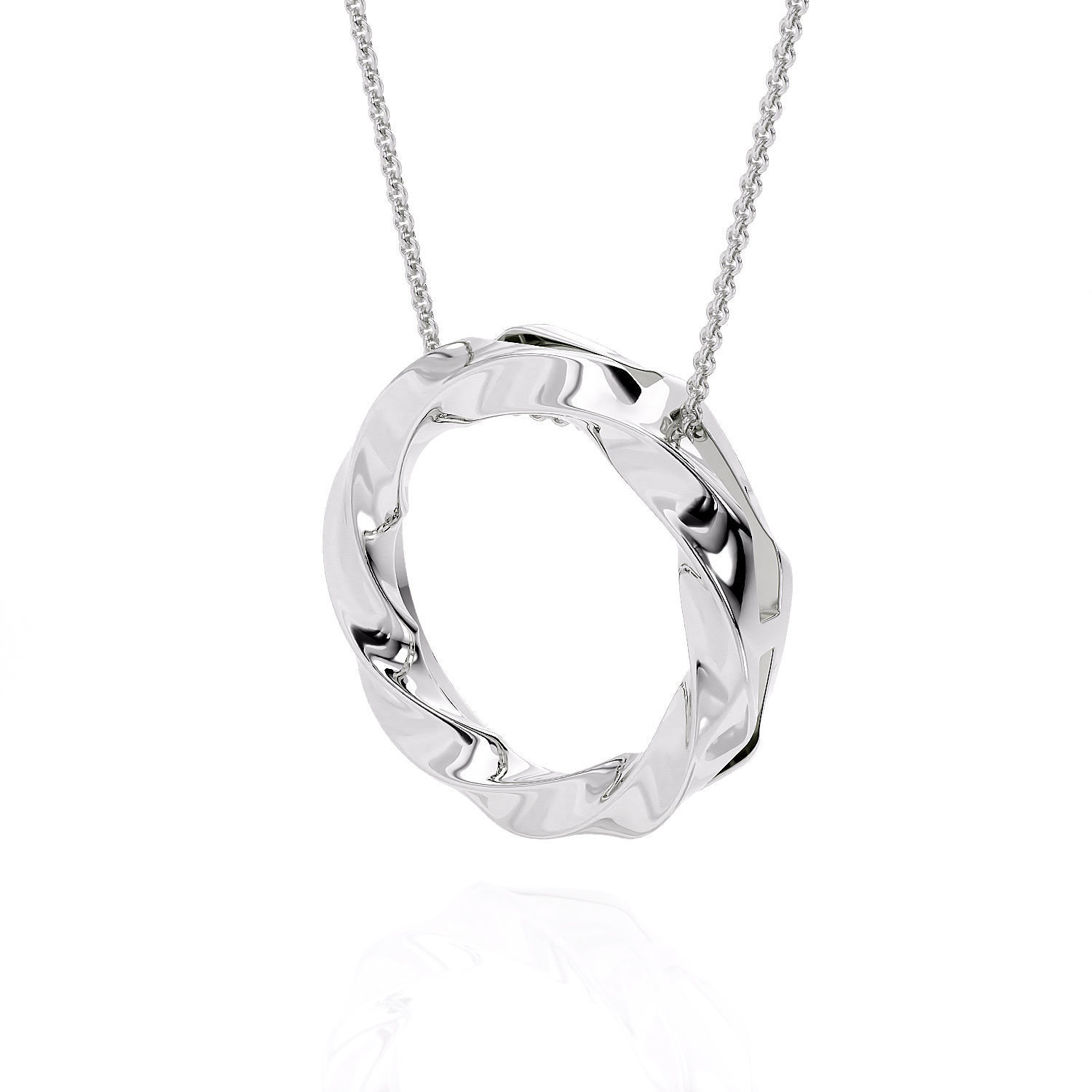 Jewelry Spiralle Pendant Printable model 3D print model_11