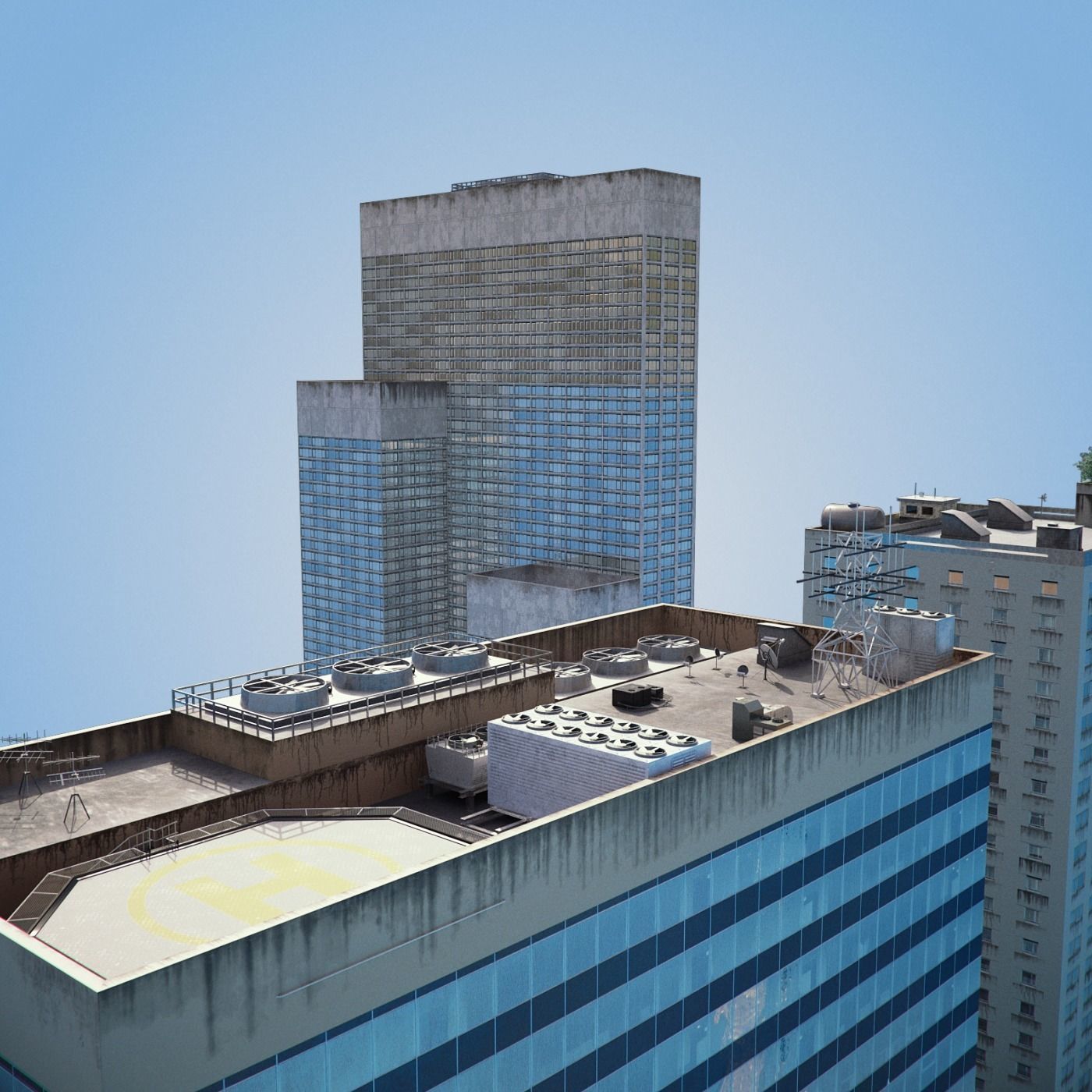 City District H18-A21 3D model_9