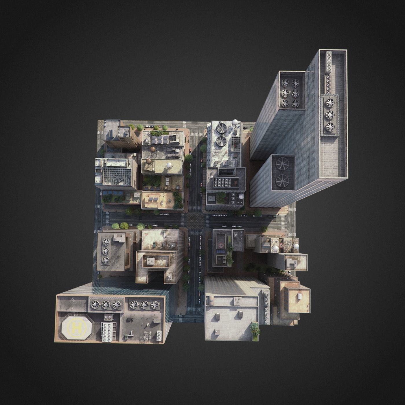City District H18-A21 3D model_12