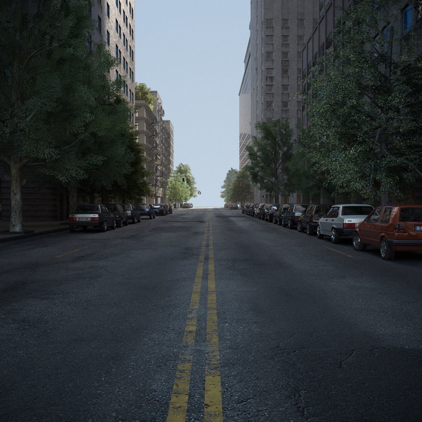City District H18-A21 3D model_8