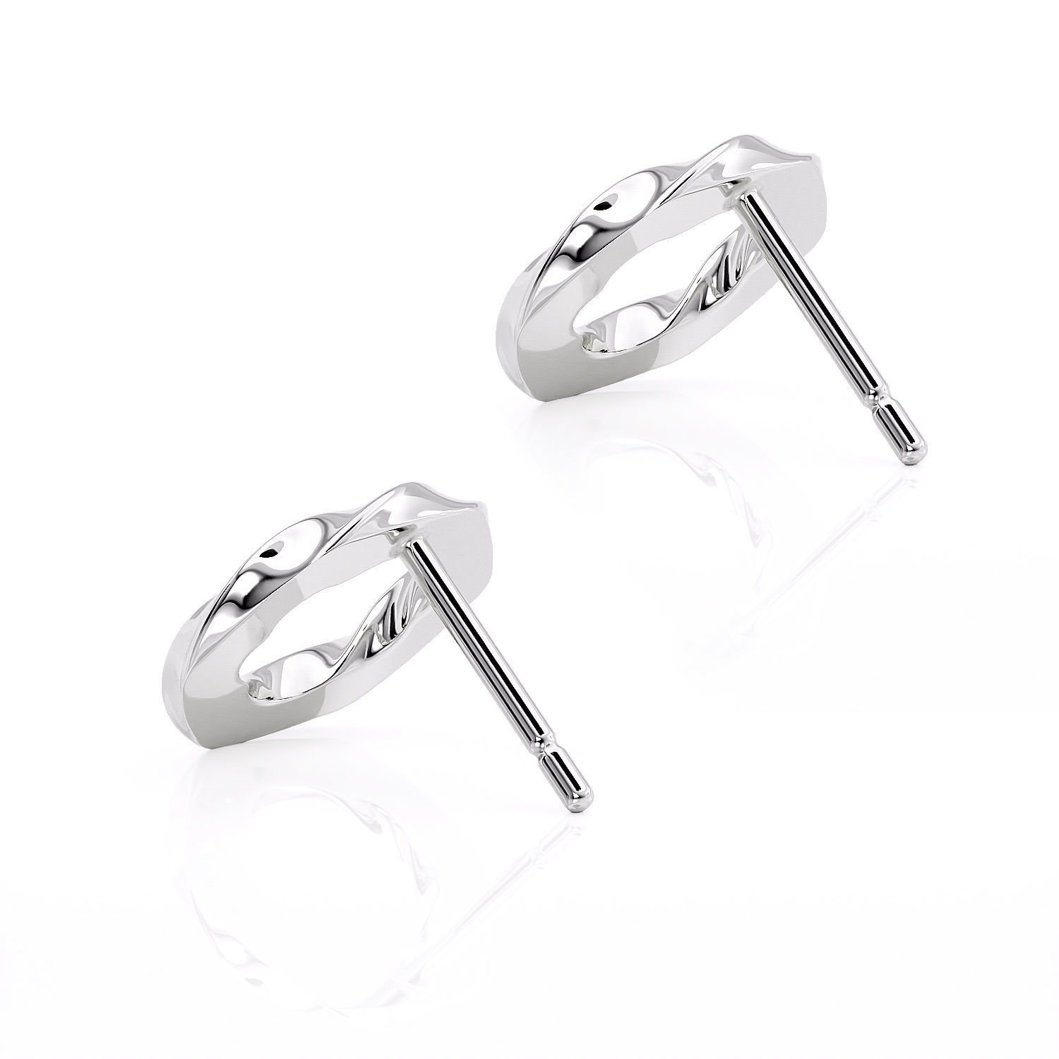 Jewelry Spiralle Earring Printable model 3D print model_12