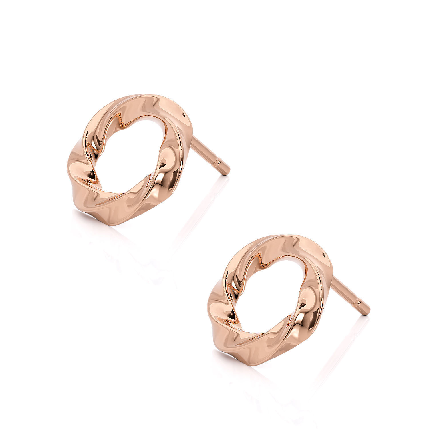 Jewelry Spiralle Earring Printable model 3D print model_8