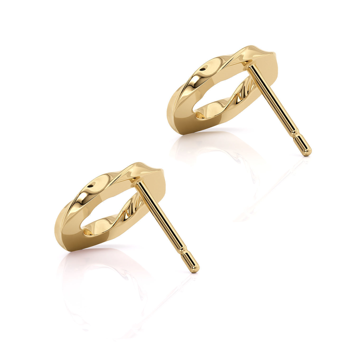 Jewelry Spiralle Earring Printable model 3D print model_13