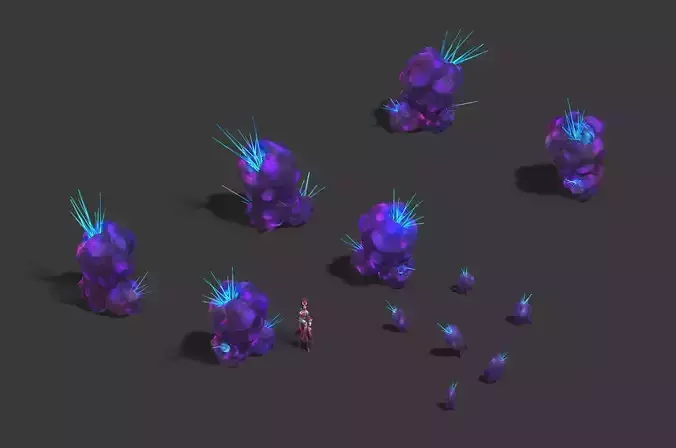 Magic territory - plant 3D model