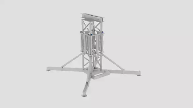 Aluminium tower truss
