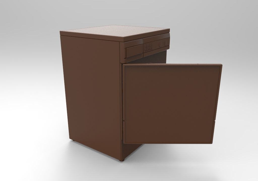 washing machine 3D print model_2