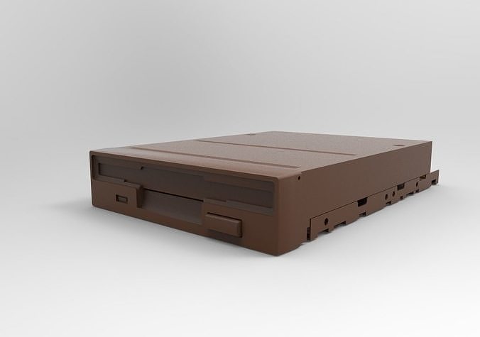 Floppy nintendo disk drive 3D print model