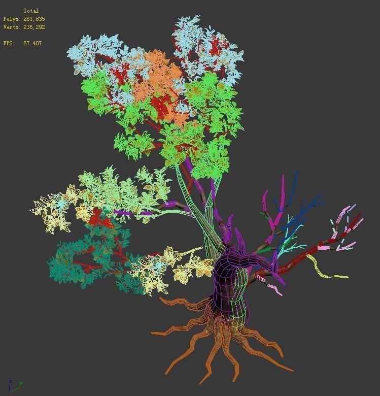 Forest - Trees 13 3D model_2