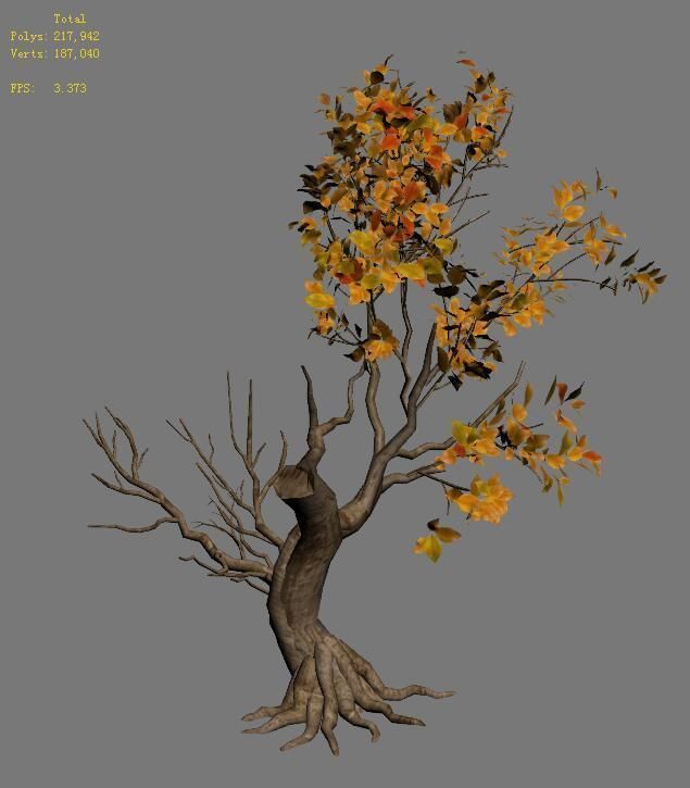 Forest - Trees 15 3D model_1
