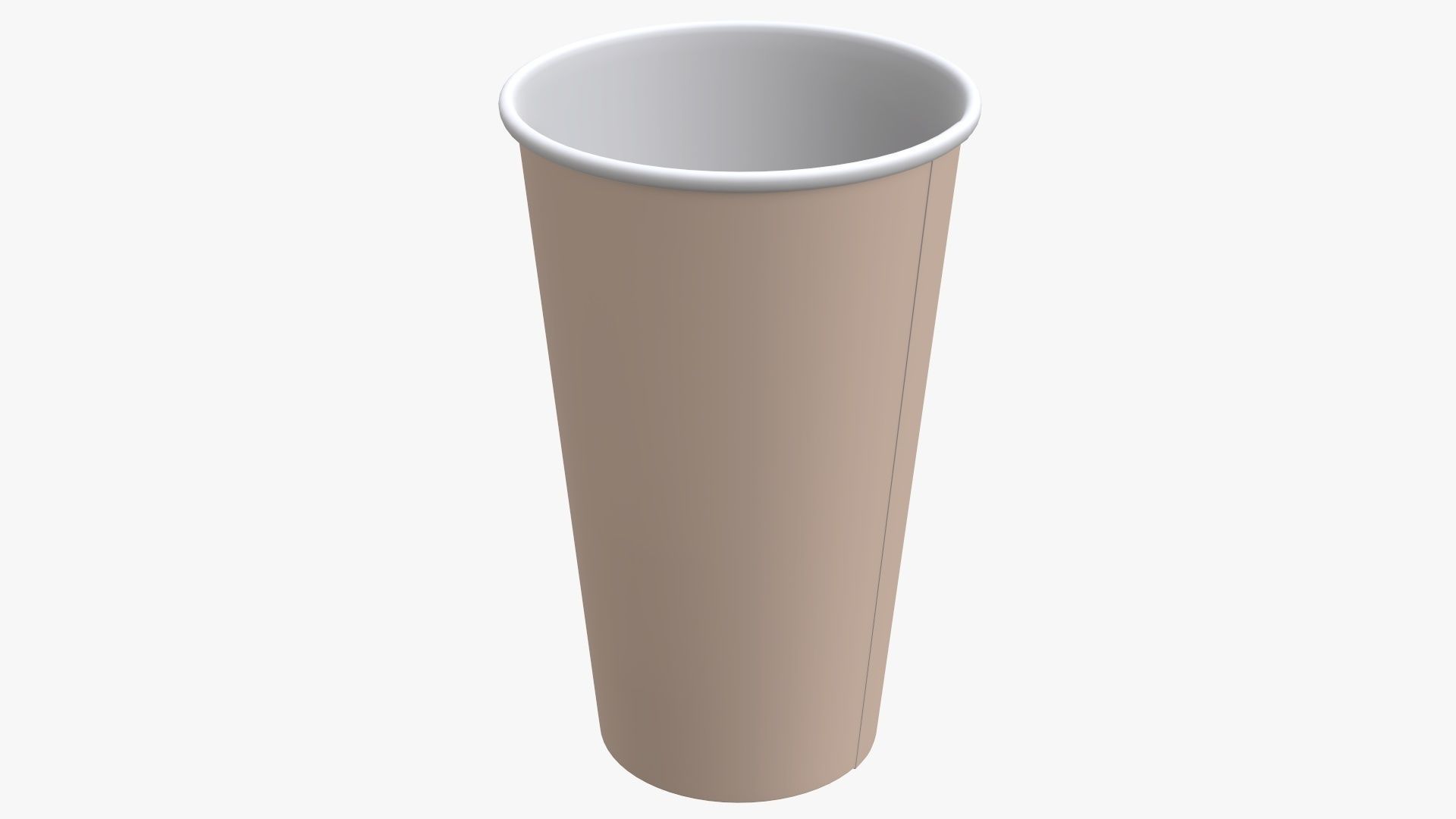Recycled paper coffee cup lid and holder 01 3D model_6
