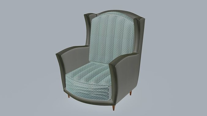 Torino Armchair 3D model