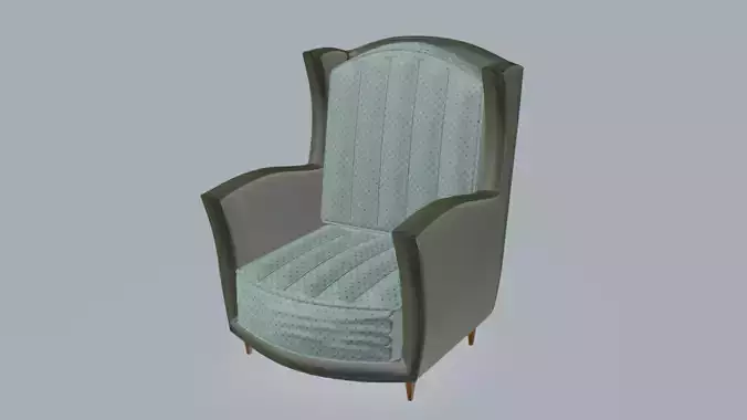 Torino Armchair 3D model