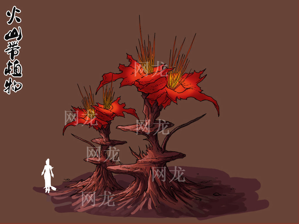 Game Models - Plants in the Desert 3D model_2