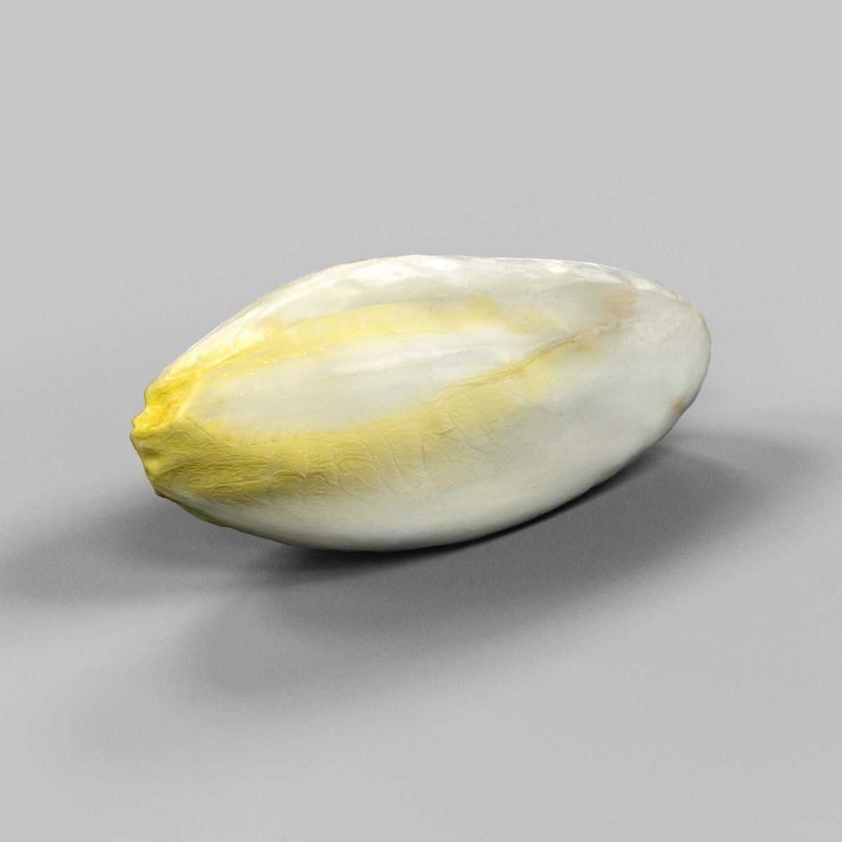 Chicory head of cauliflower Low-poly 3D model_3