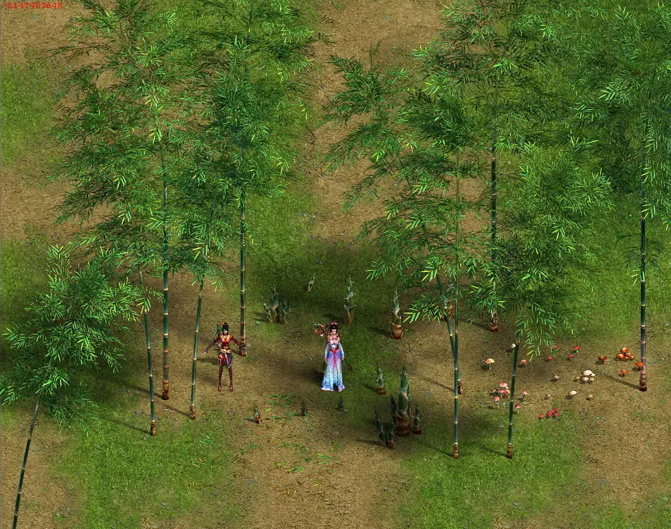 Woods - Bamboo 02 3D model_0