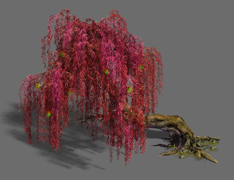 Trees - Biluo Trees 02 3D model_2