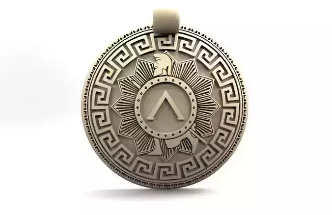 Spartan pendant