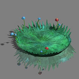 Water cloud Ze - plant 3D model