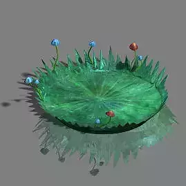 Water cloud Ze - plant 3D model