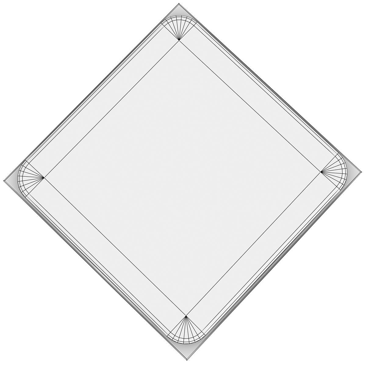 AMD Phenom II Cpu 3D model_5