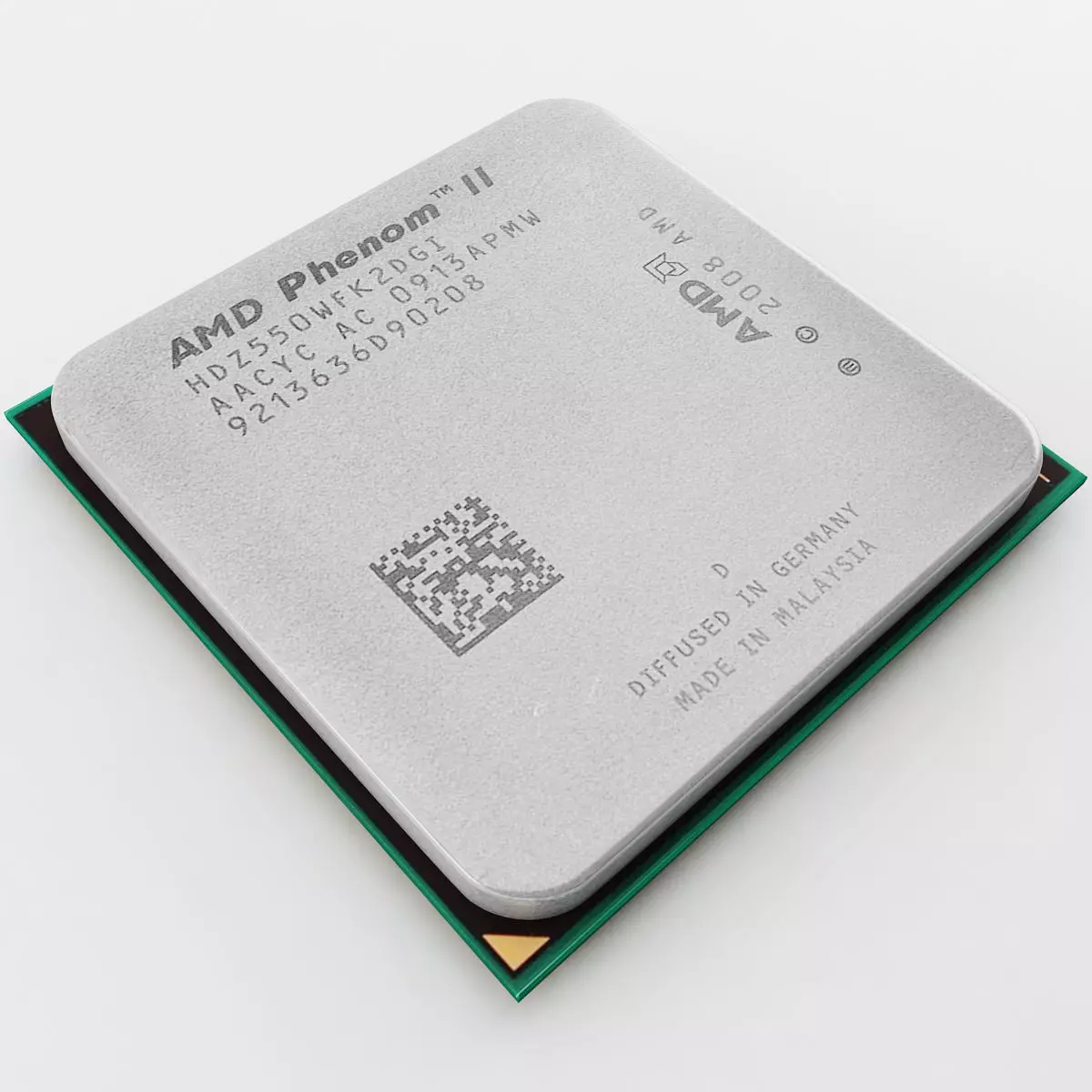 AMD Phenom II Cpu 3D model_0