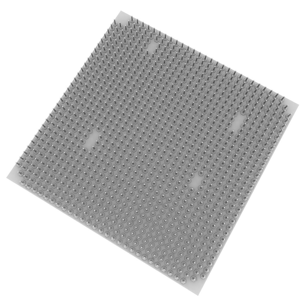 AMD Phenom II Cpu 3D model_6
