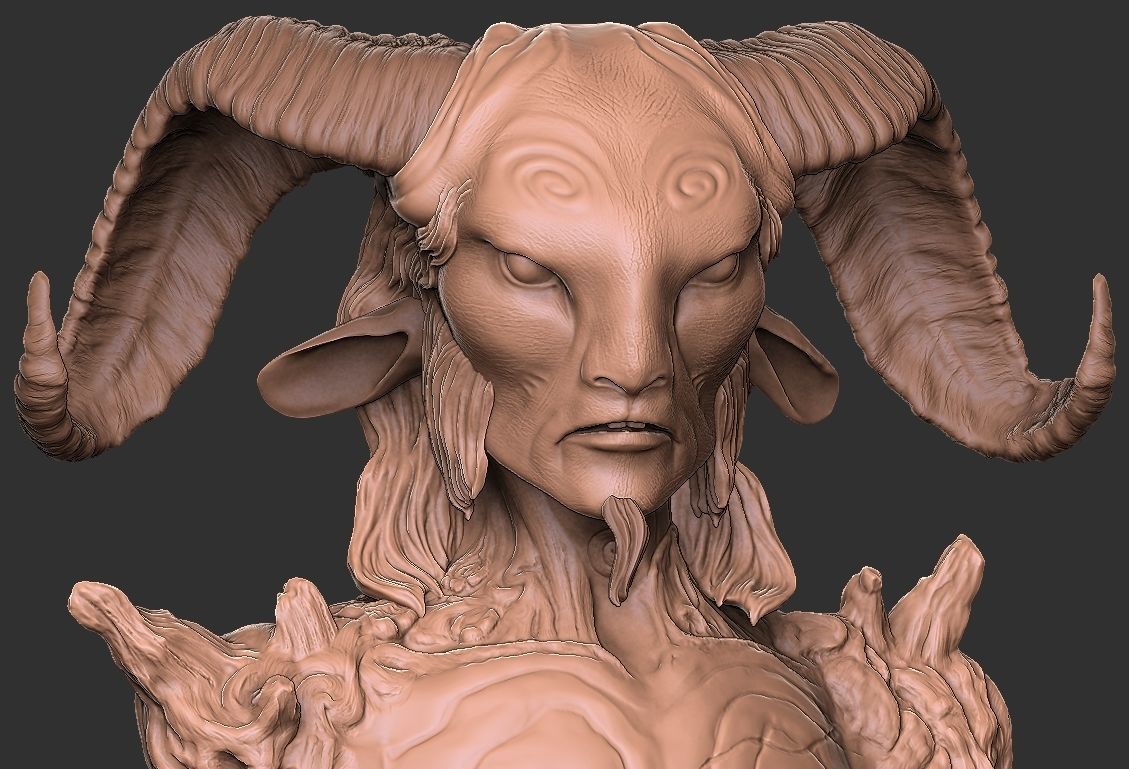 Fanart Faun 3D model_3
