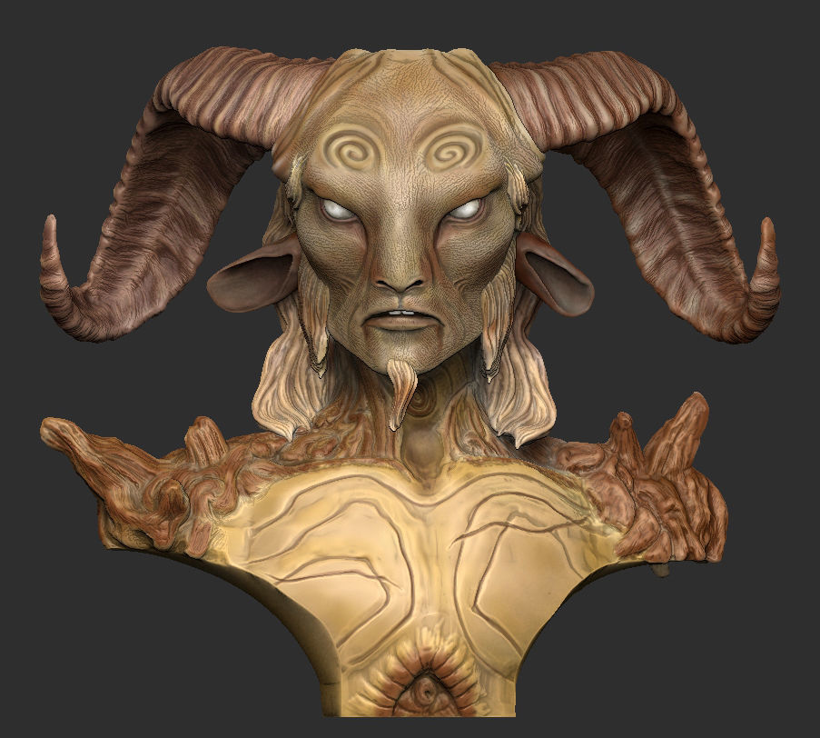 Fanart Faun 3D model_1