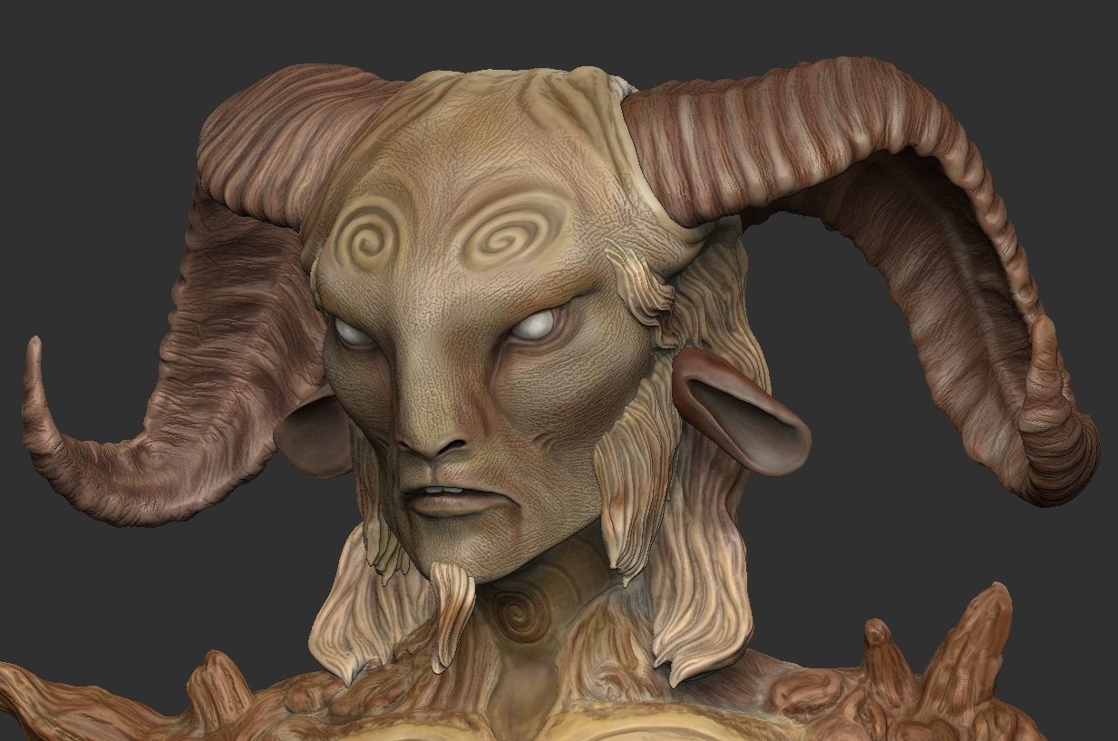 Fanart Faun 3D model_2