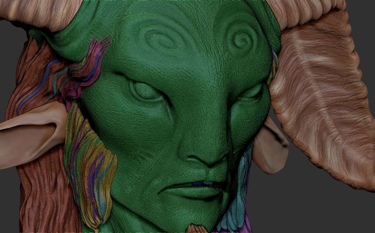 Fanart Faun 3D model_5