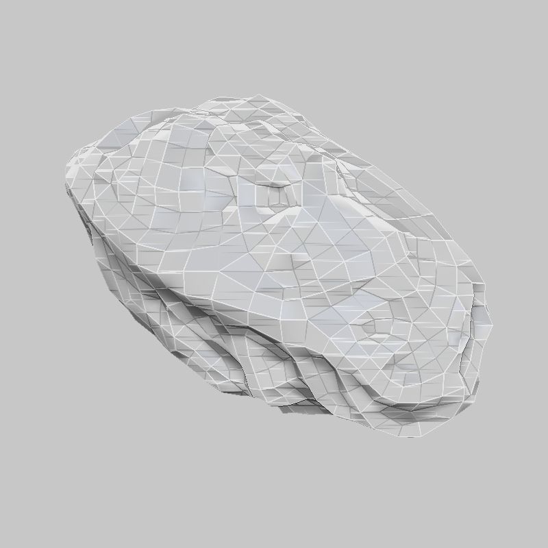 Mini Salad Low-poly 3D model_5