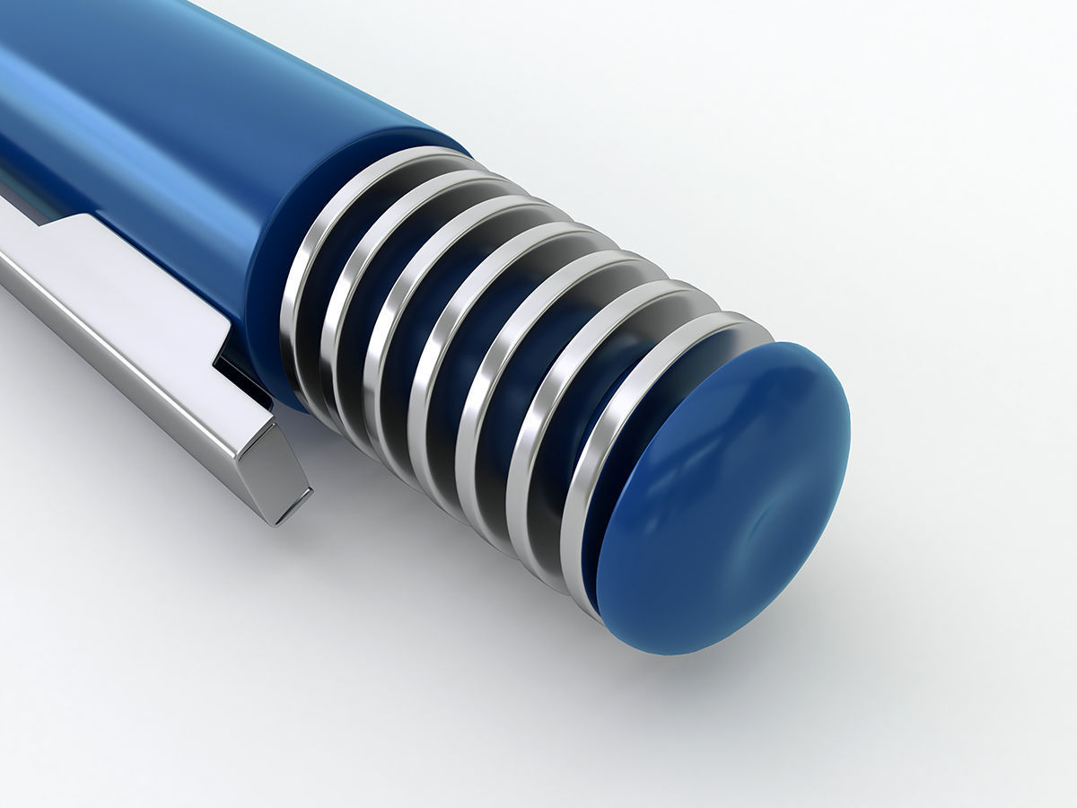 Ballpoint Pen 3D model_4