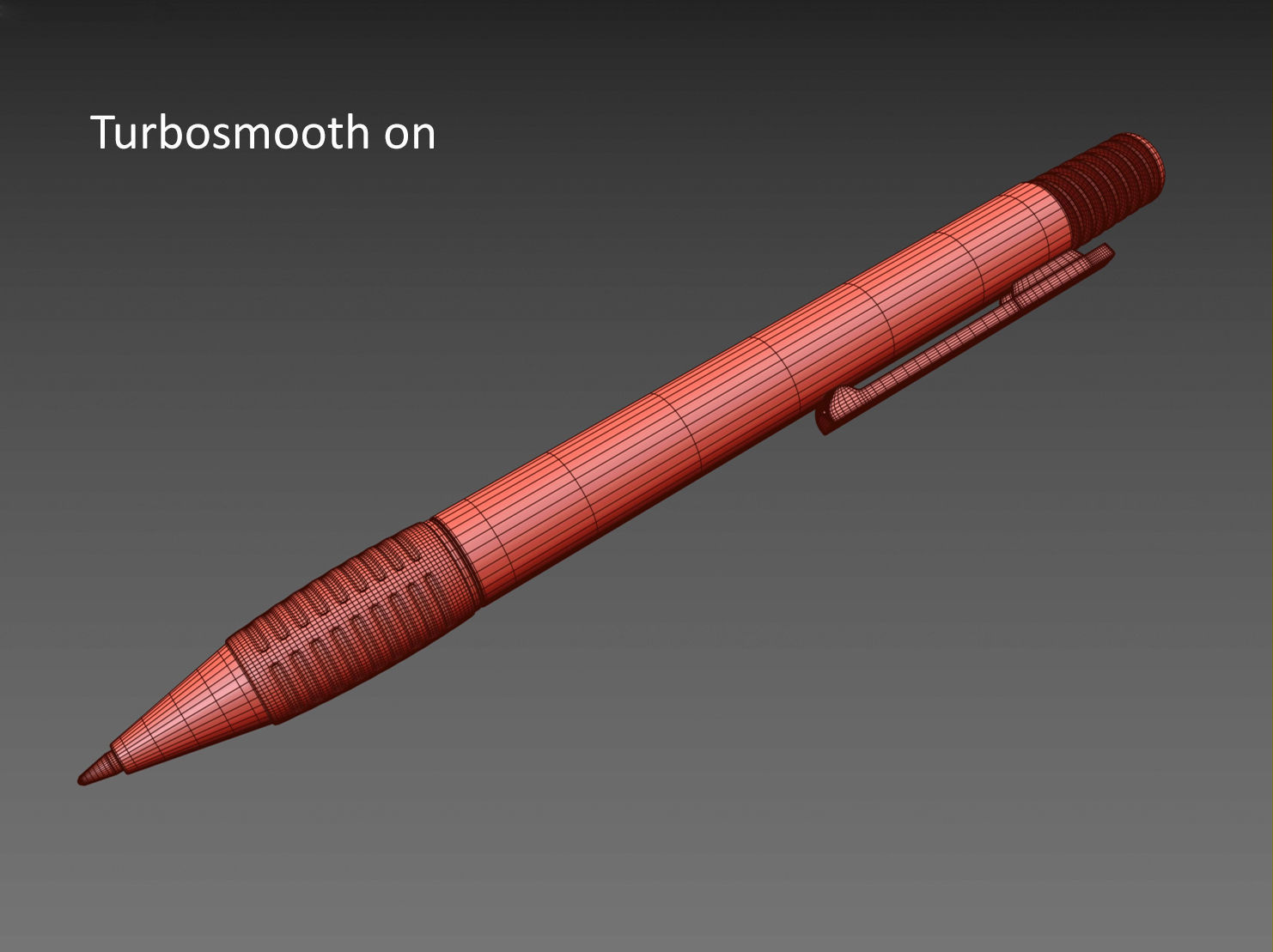 Ballpoint Pen 3D model_5