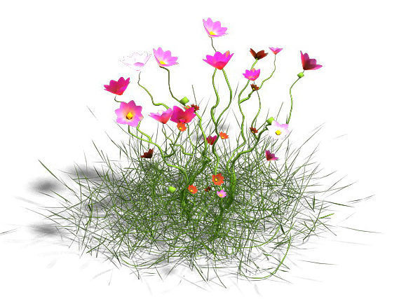 Plant - Gesang Hua 3D model_1