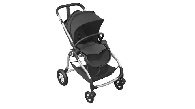 Kid Trolly 3D model