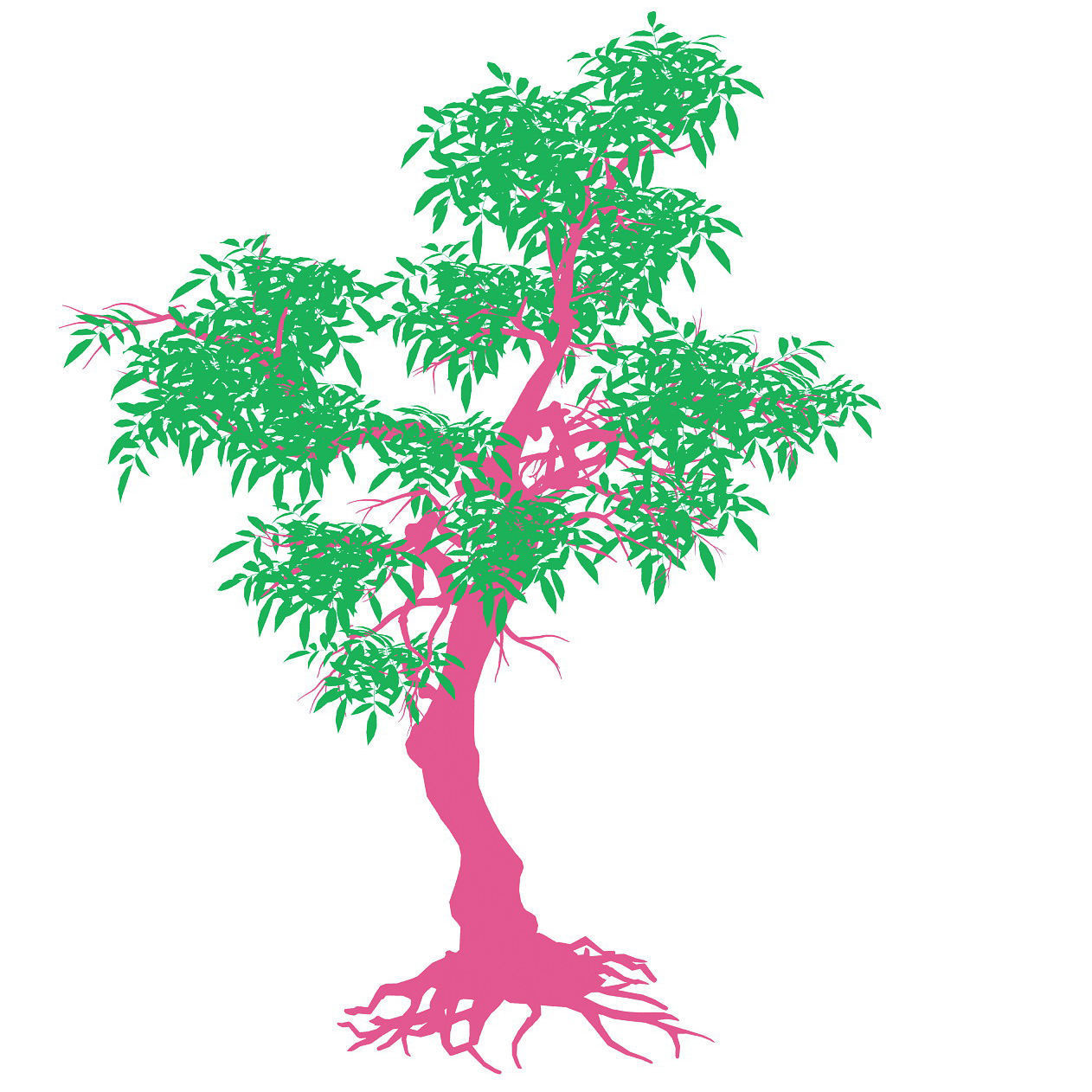 Plant - green tree 1 3D model_3