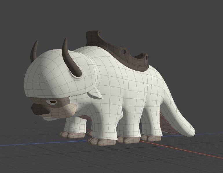 Appa from Avatar The Last Airbender 3D print model_4